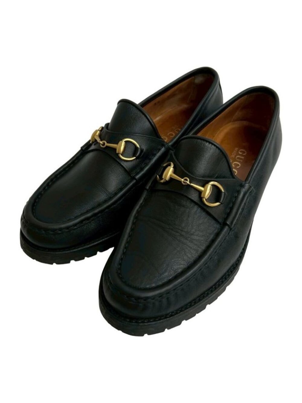 Gucci Horsebit Hardware Leather Loafers 36 Size - Picture 4 of 6